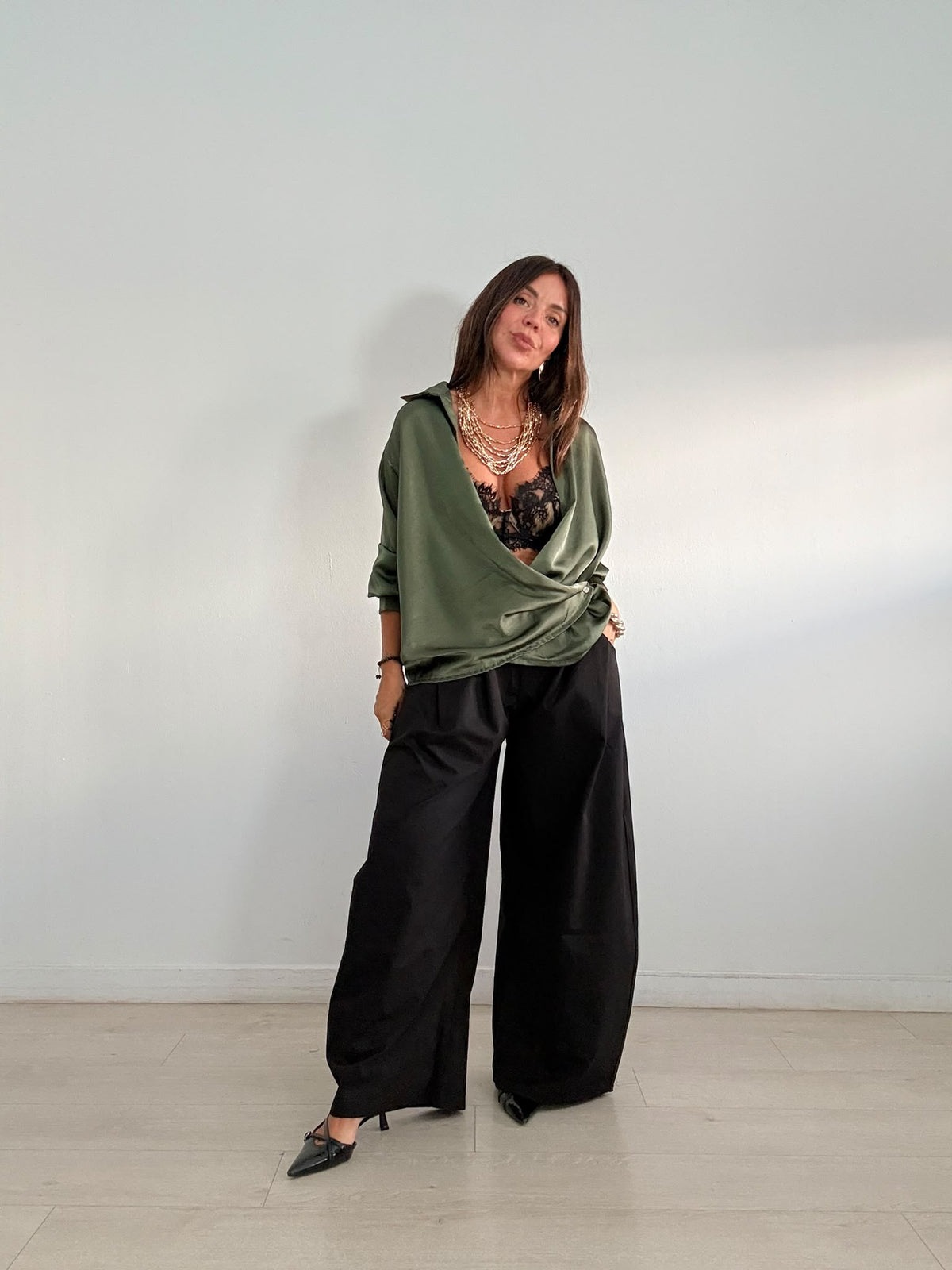 MAXI PANTALÓN BALLON + CINTURÓN