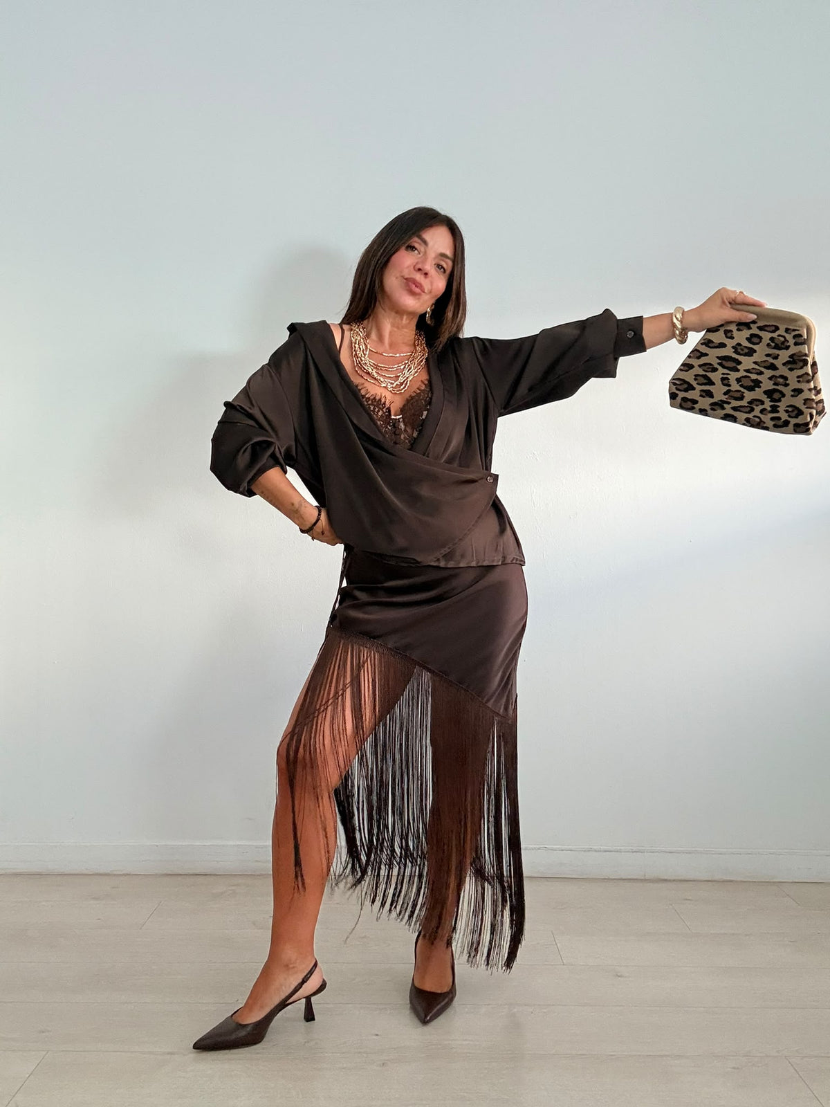 STILETTOS MARRÓN
