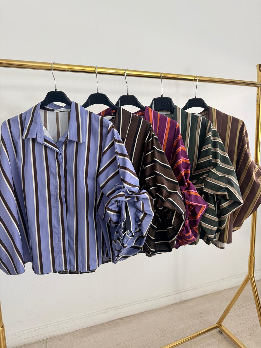BLUSA OVERSIZE RAYAS LUJÁN