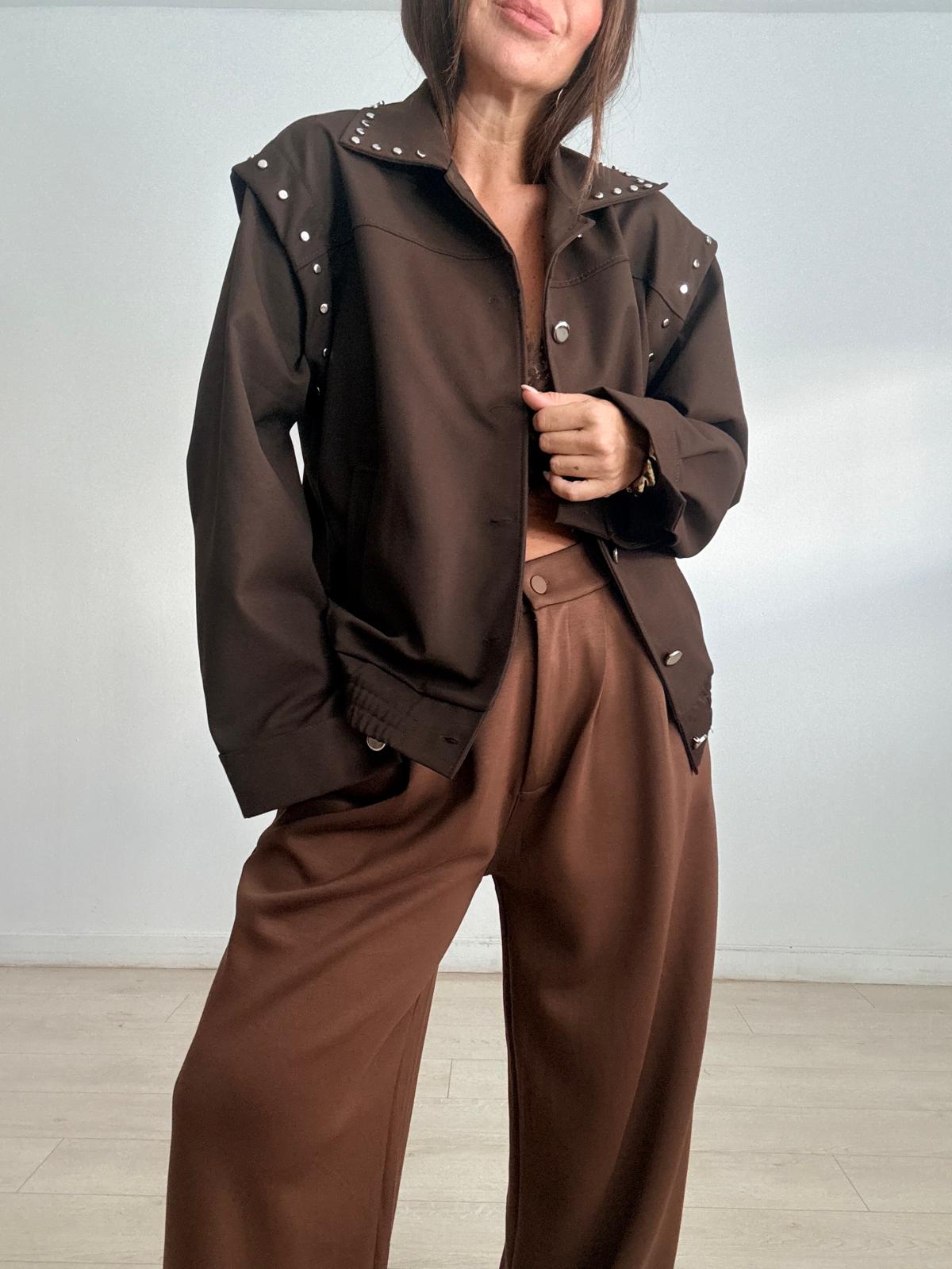 CHAQUETA TACHAS
