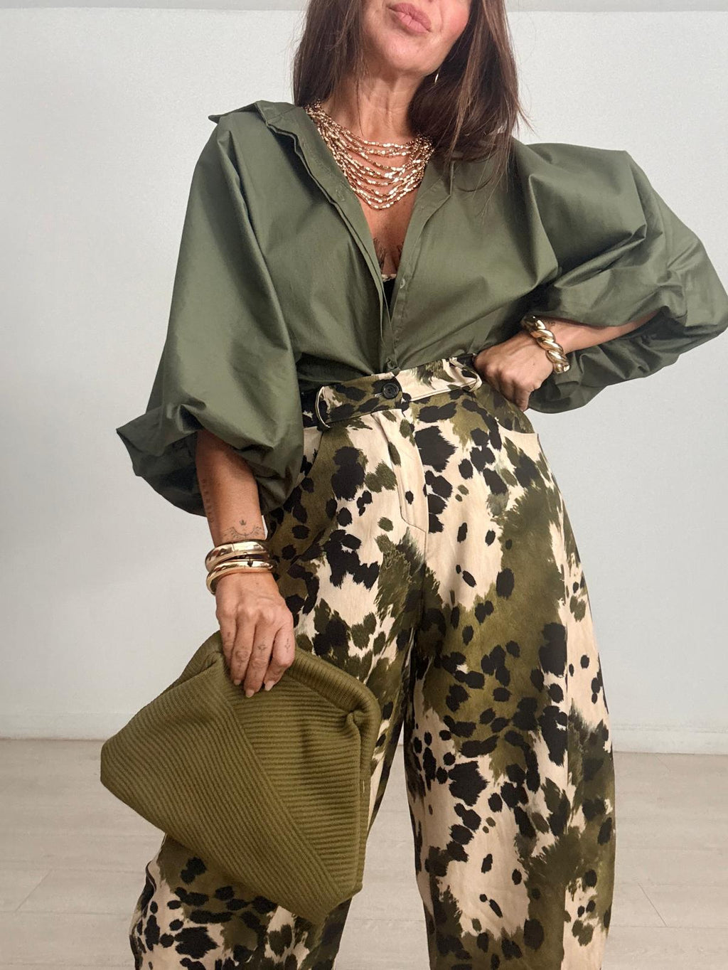 CAMISA CORTA OVERSIZE