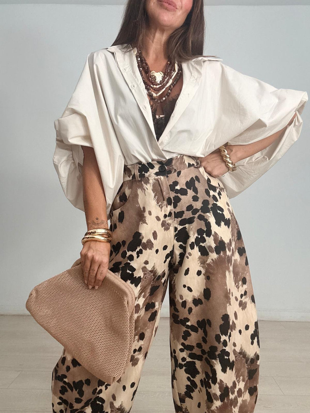 CAMISA CORTA OVERSIZE
