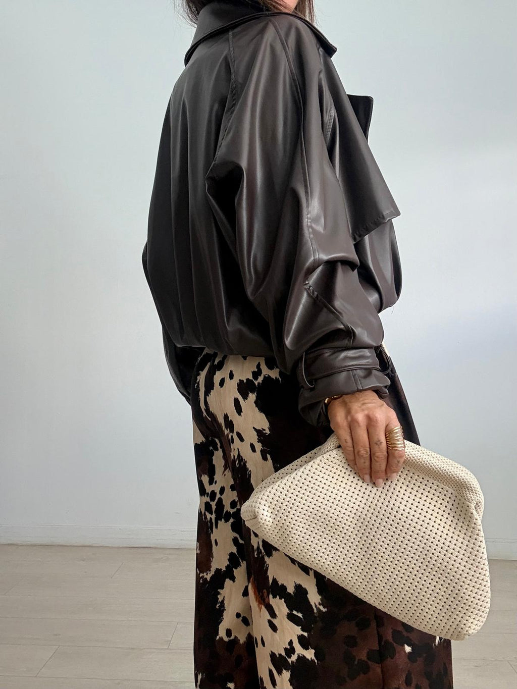 CHAQUETA POLIPIEL LEYLA