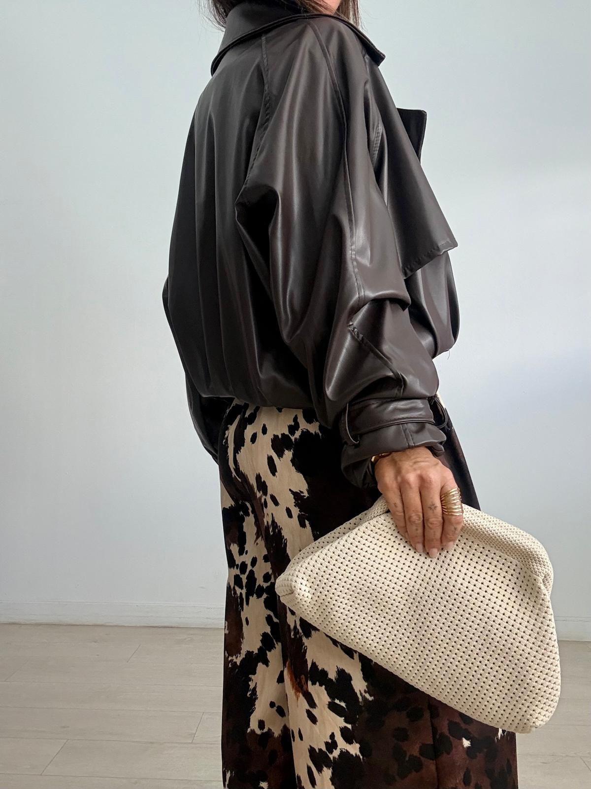 CHAQUETA POLIPIEL LEYLA