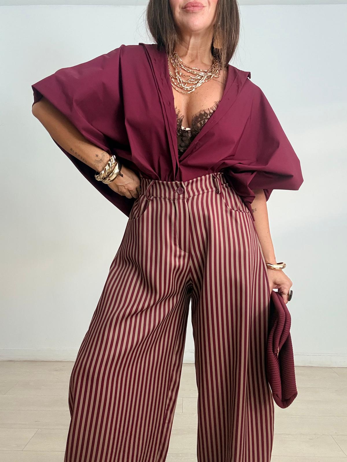 PANTALO BALLOON RAYAS TRISH