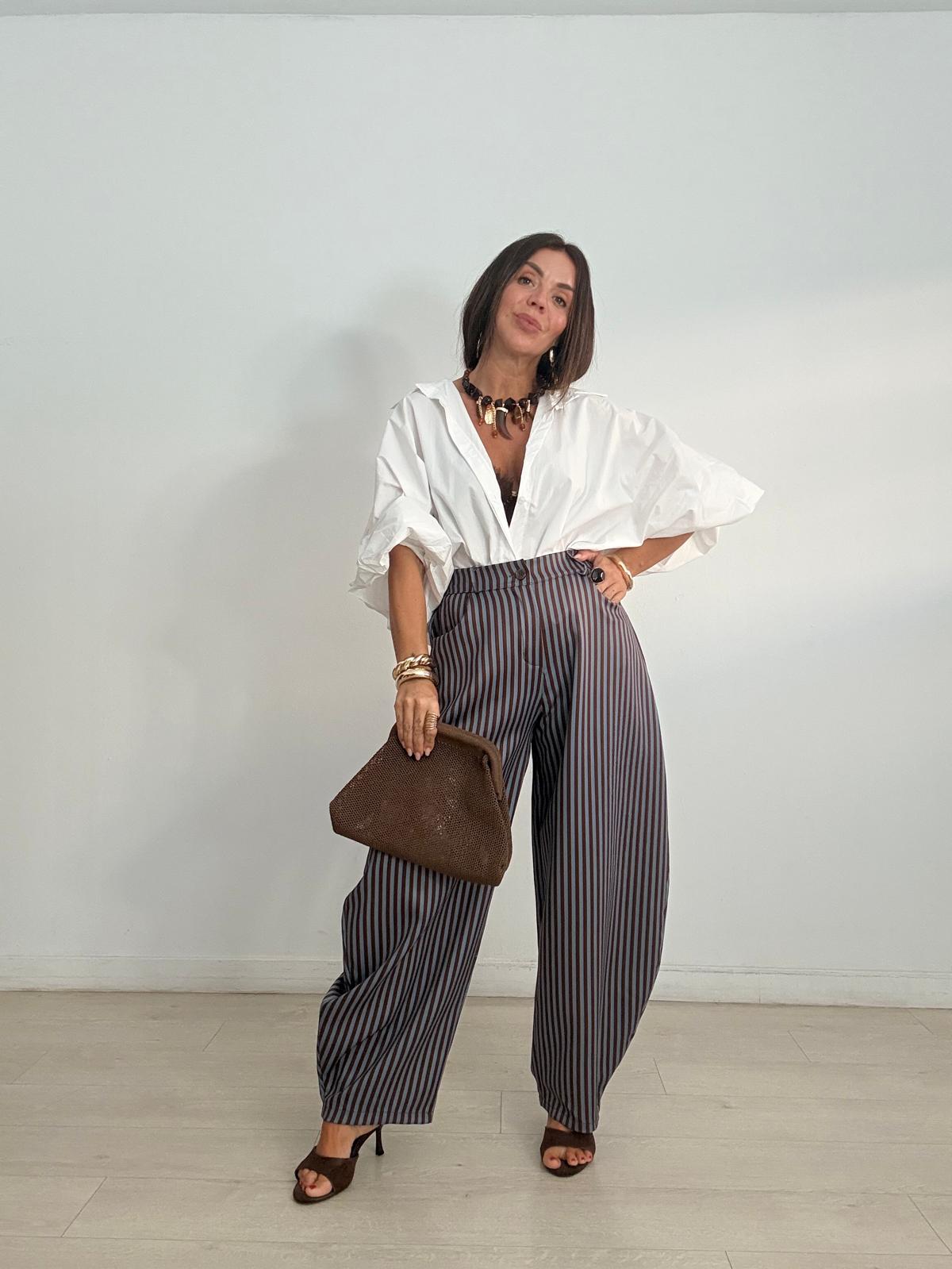 PANTALO BALLOON RAYAS TRISH