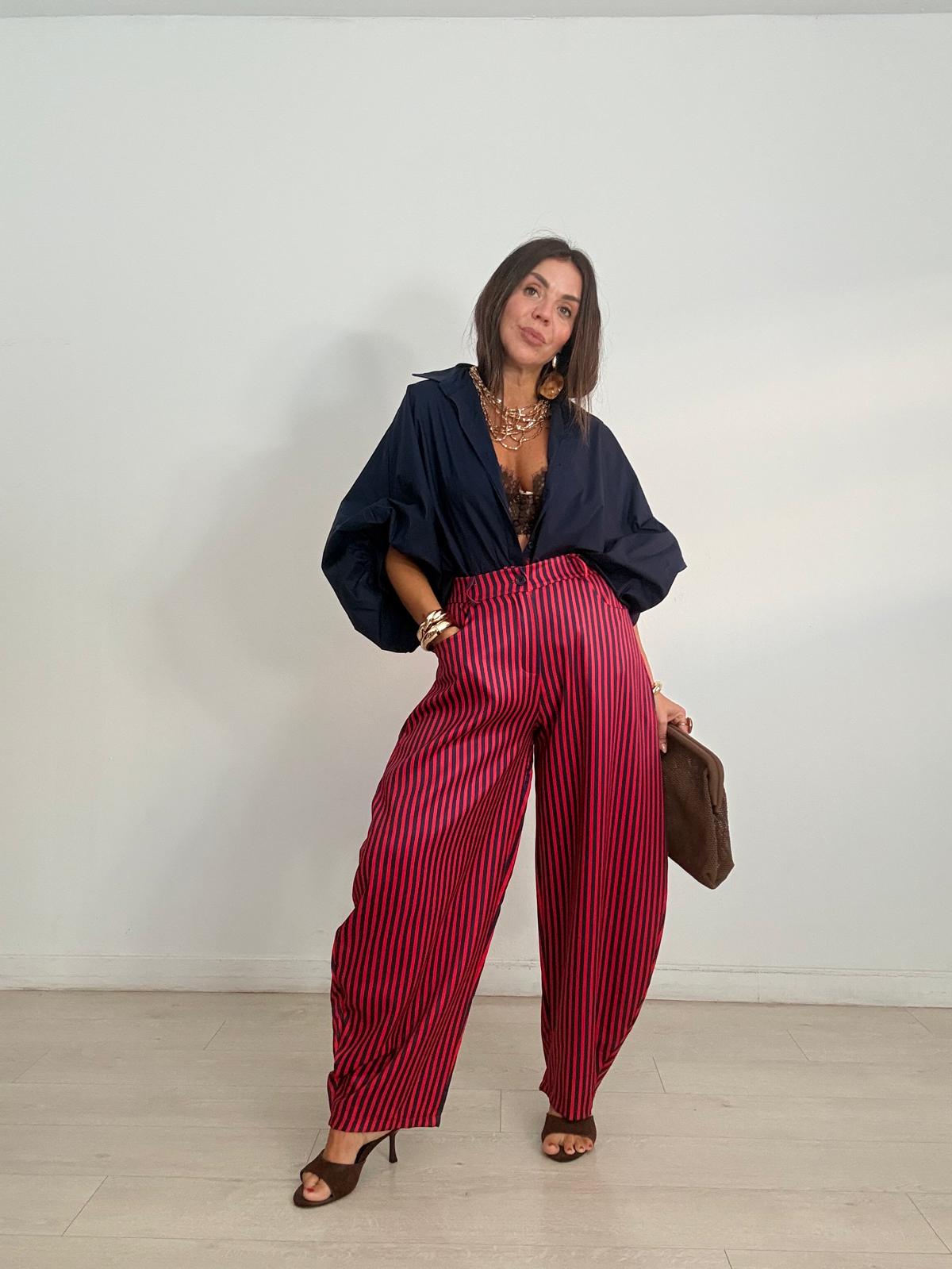 PANTALO BALLOON RAYAS TRISH