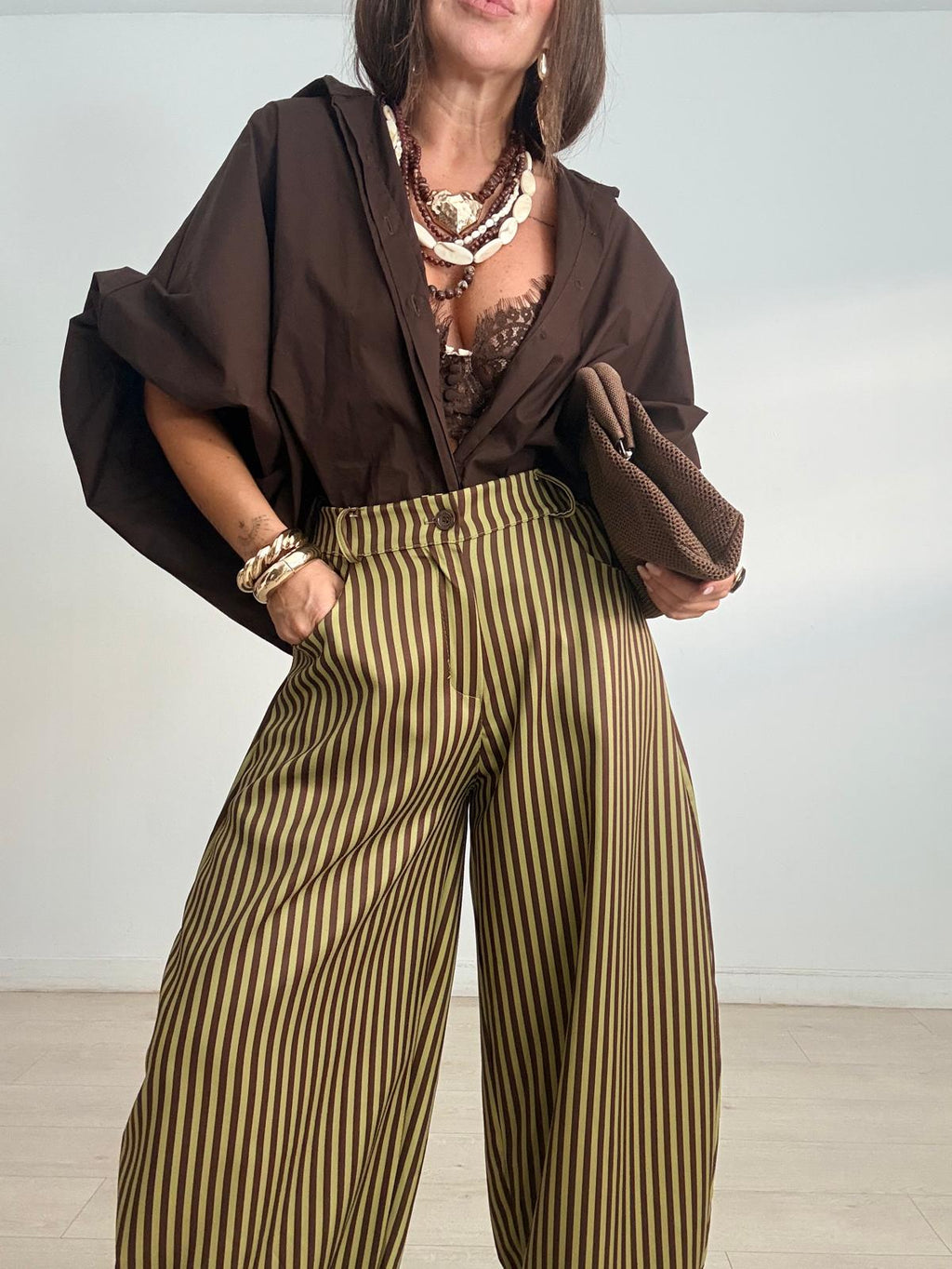 PANTALO BALLOON RAYAS TRISH
