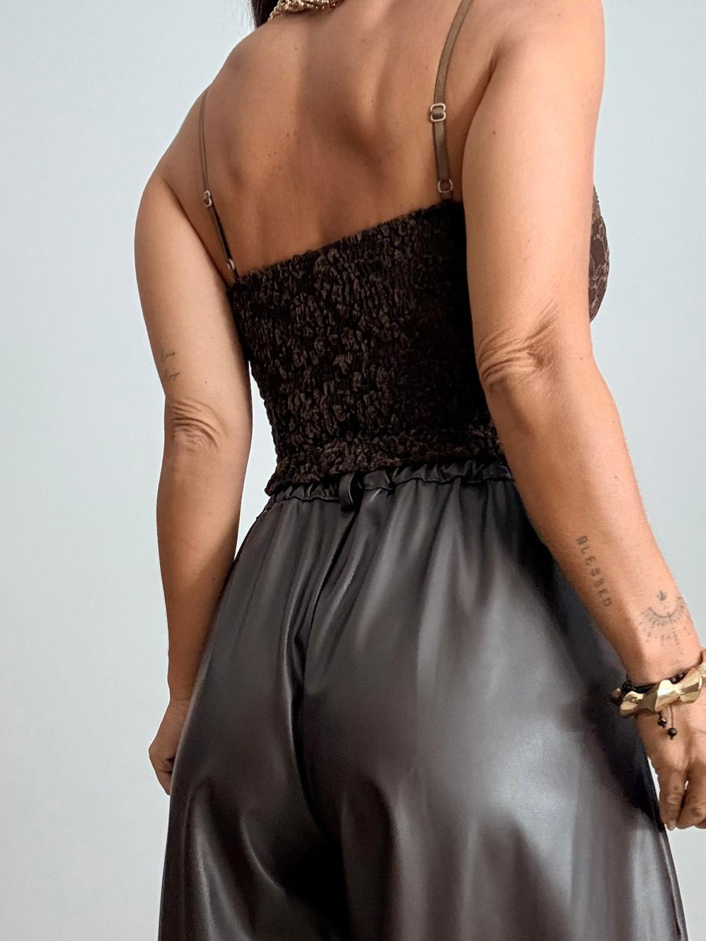 TOP BRALETTE AJUSTABLE TERCIOPELO