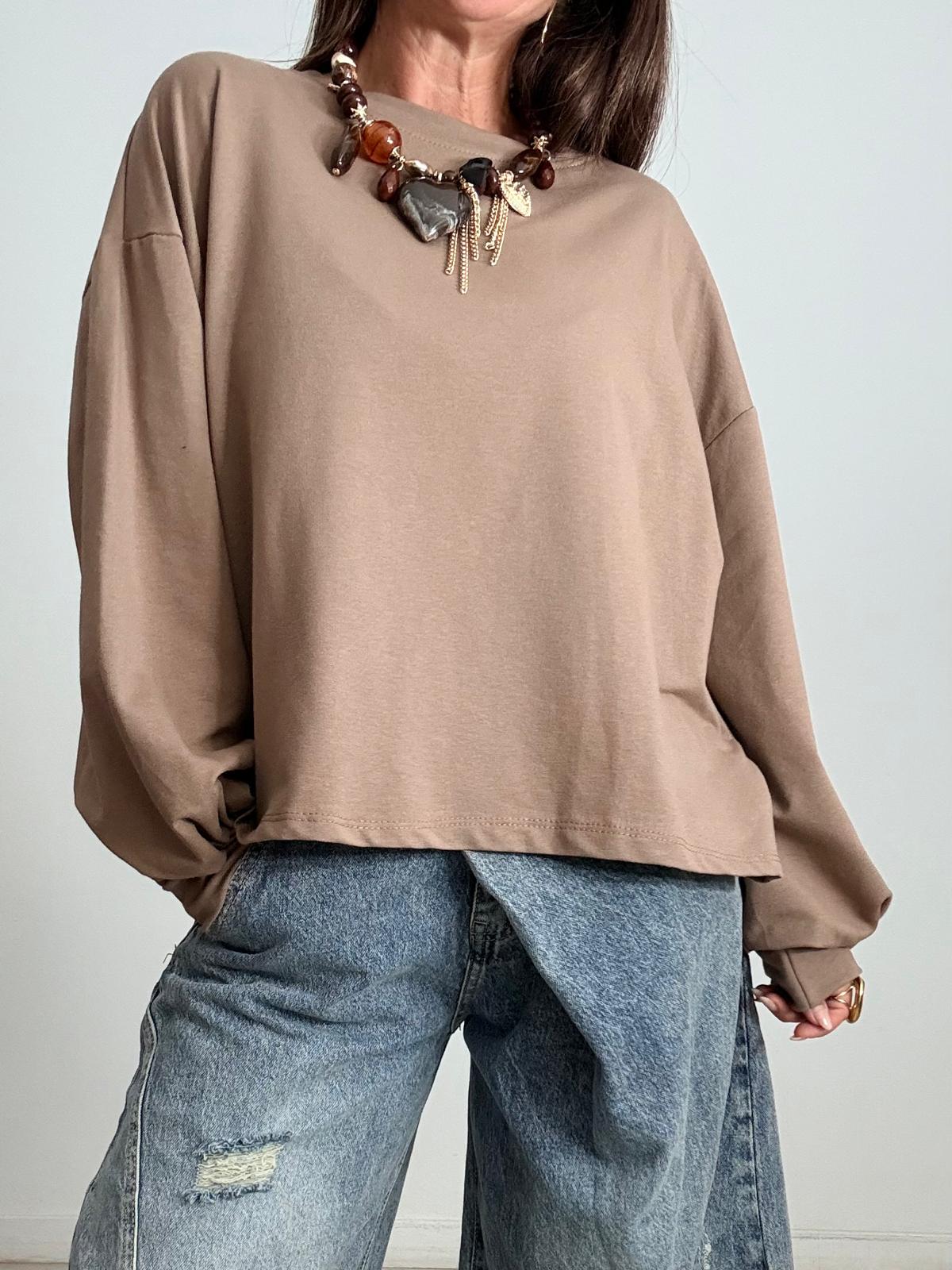 SUDADERA CRUZADA ESPALDA