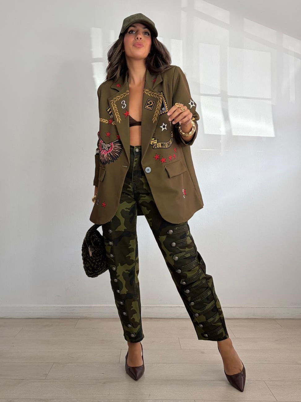 MAXI BLAZER WILD STAR