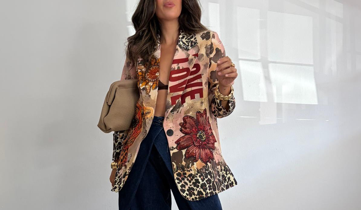 MAXI BLAZER WILD LOVE