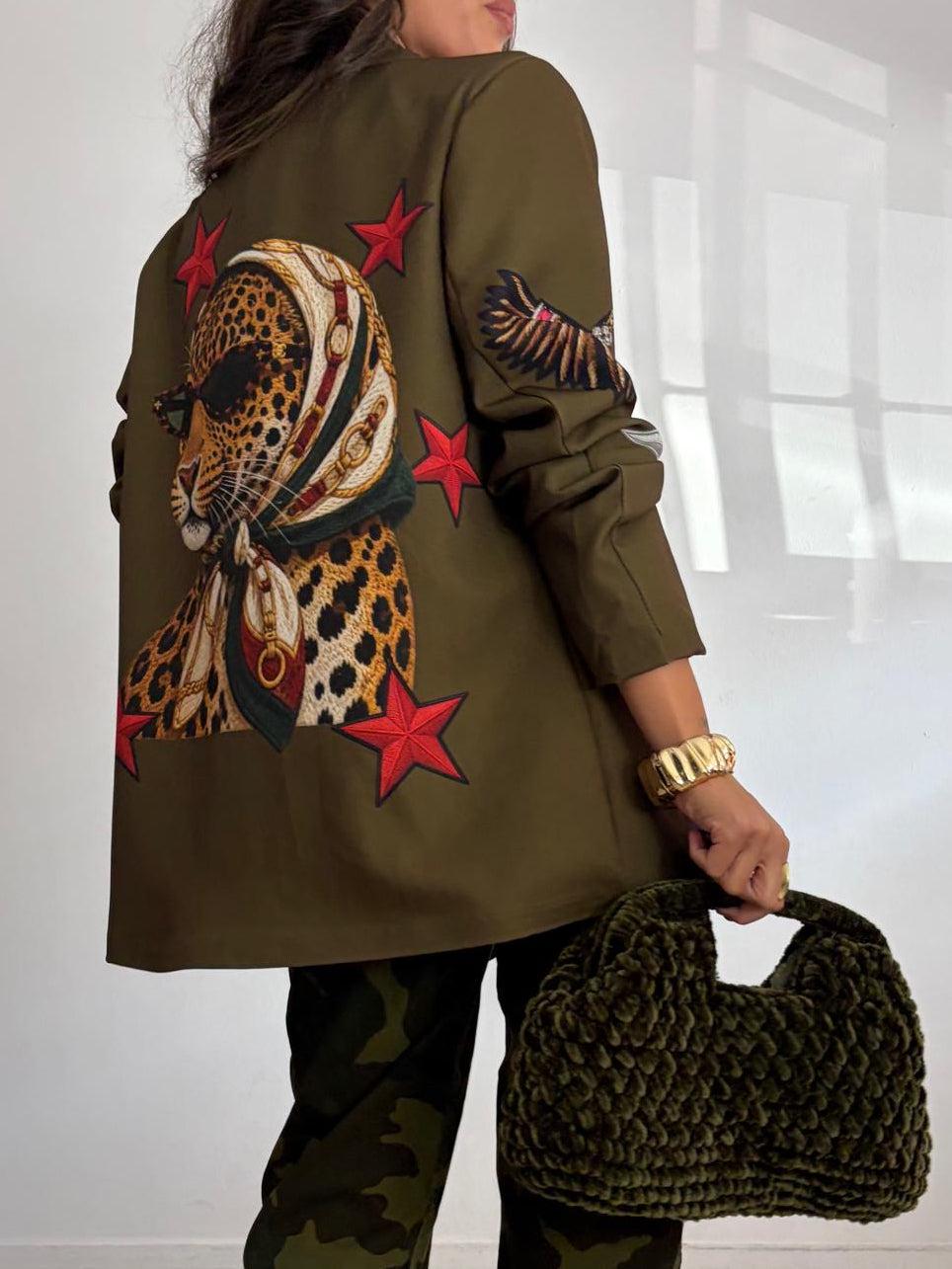MAXI BLAZER WILD STAR