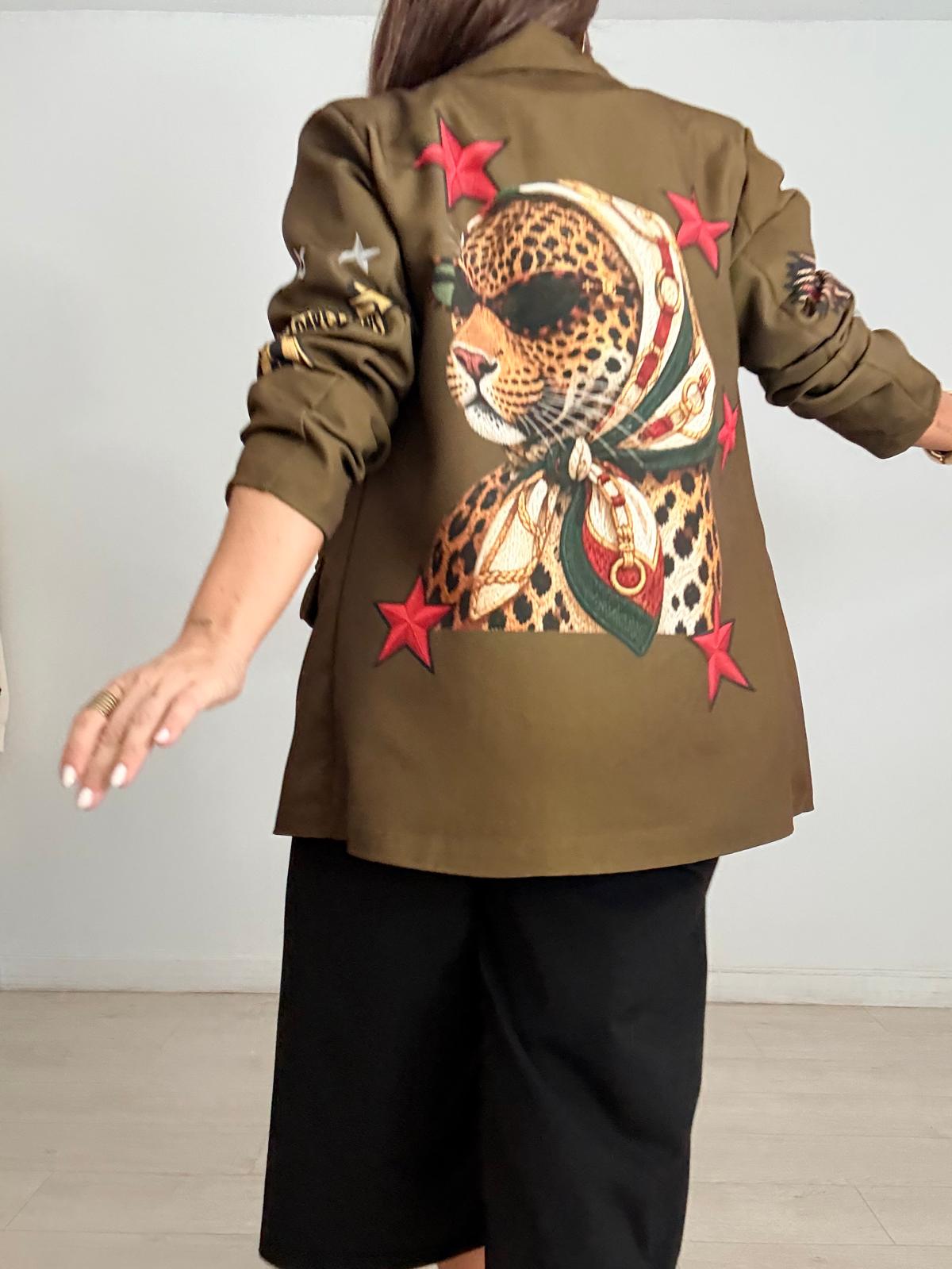 MAXI BLAZER WILD STAR