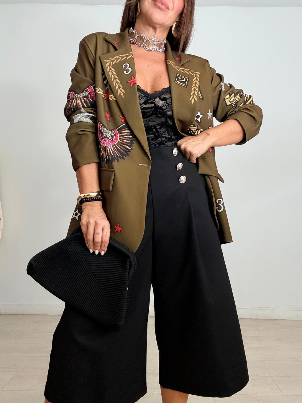 PANTALÓN MIDI BOTONES