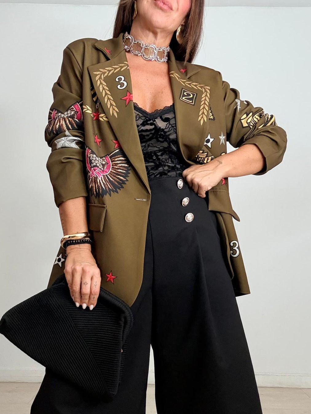 MAXI BLAZER WILD STAR