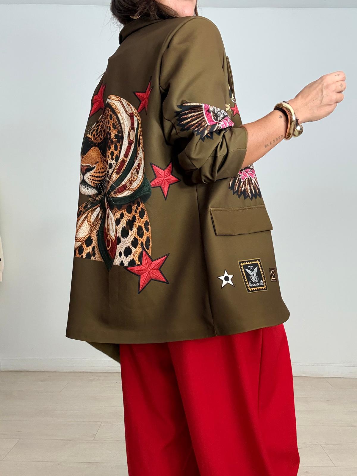 MAXI BLAZER WILD STAR