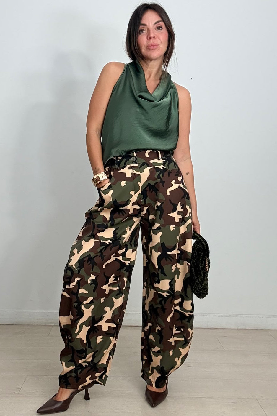 PANTALÓN BALLOON CAMUFLAJE