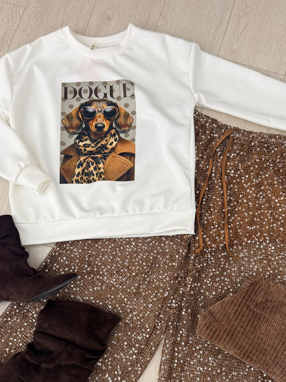 SUDADERA DOGUE LUNARES