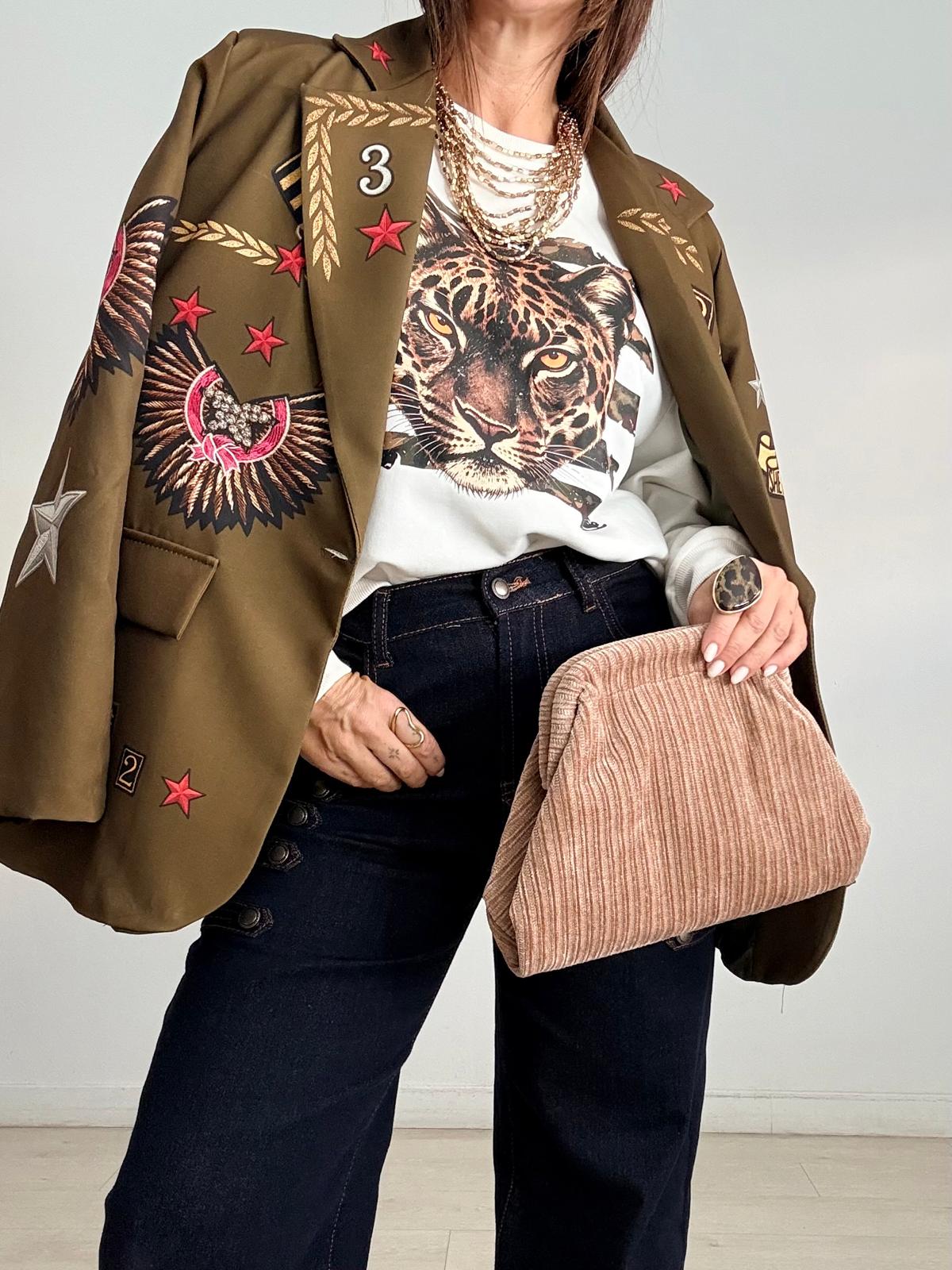 MAXI BLAZER WILD STAR