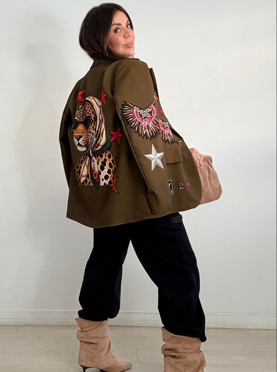 MAXI BLAZER WILD STAR