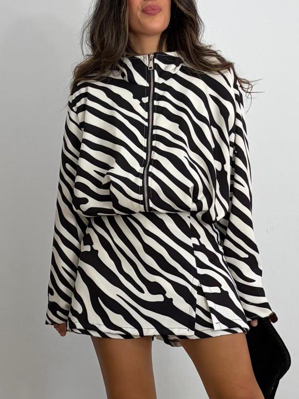 FALDA / PANTALÓN ZEBRA BLACK & WHITE