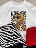 SUDADERA CEBRA FELINE PAÑUELO