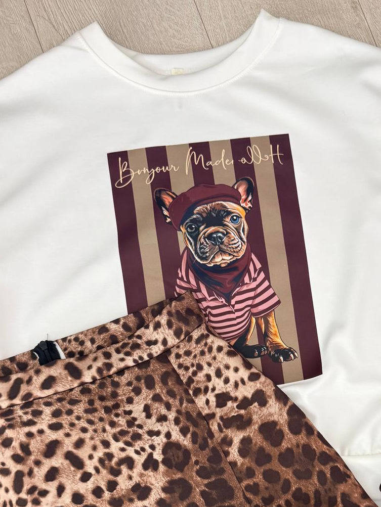 SUDADERA BONJOUR BULLDOG RAYAS