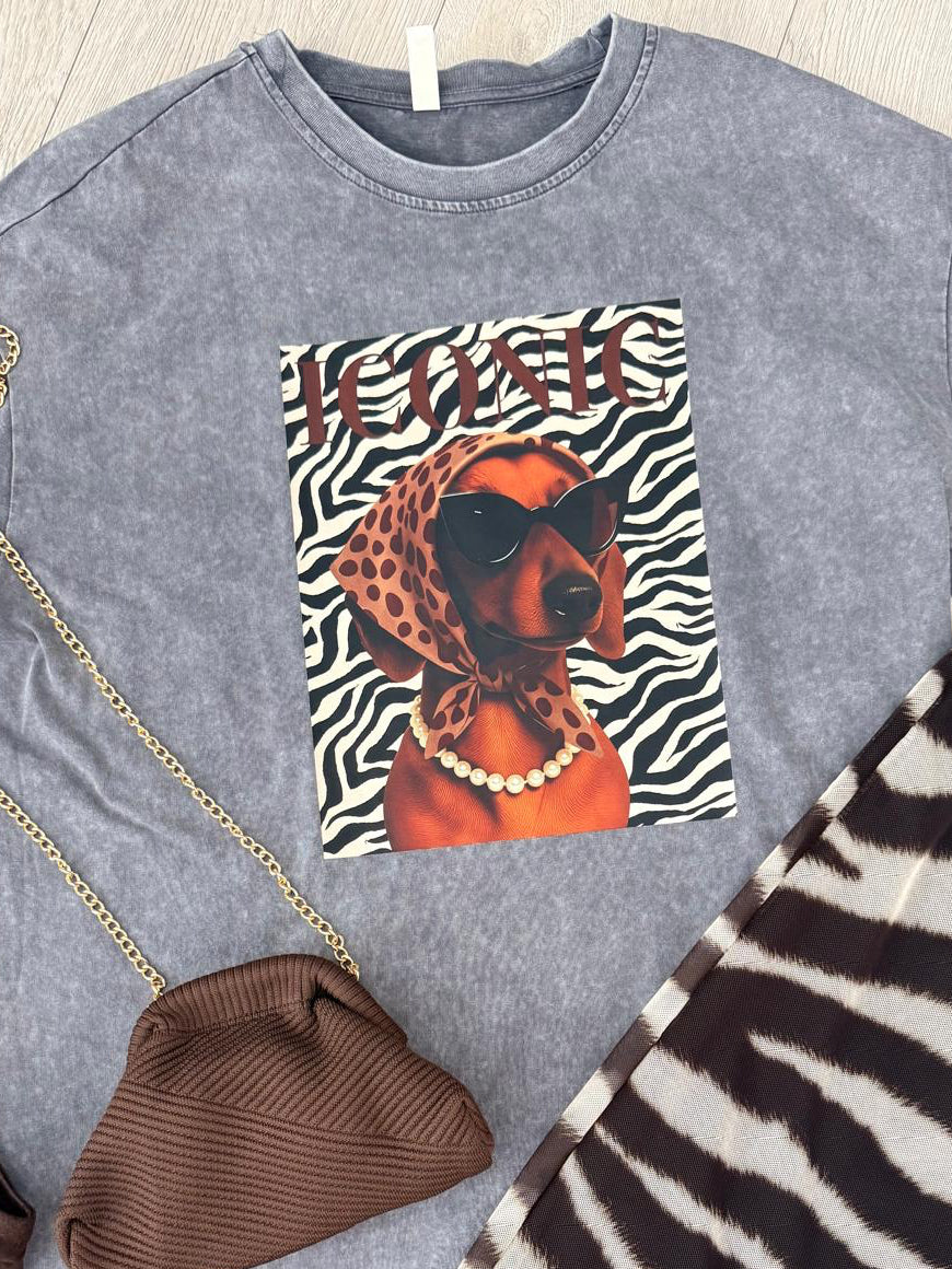 MAXI CAMISETA ICONIC CEBRA