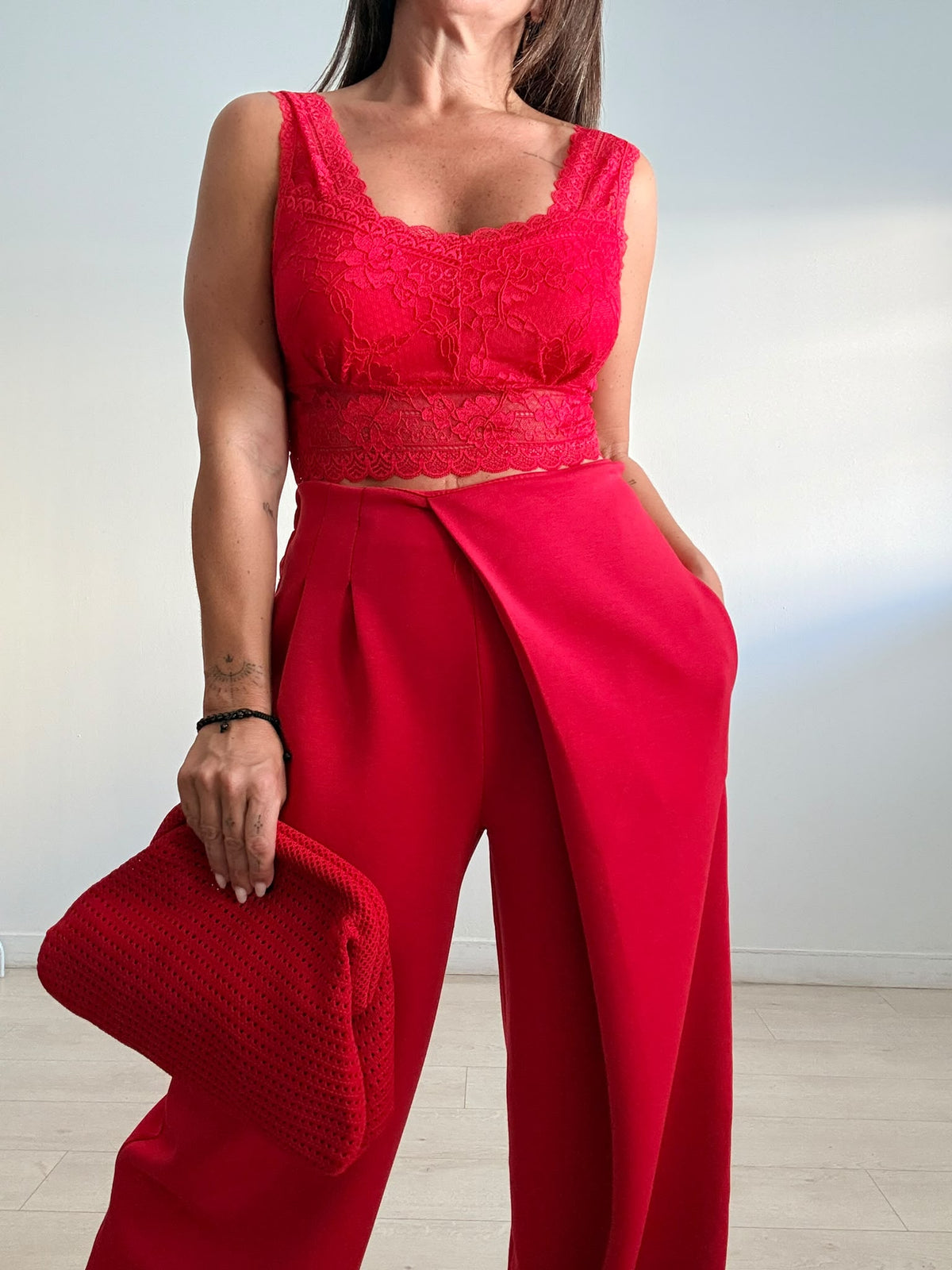 TOP ENCAJE FLORAL