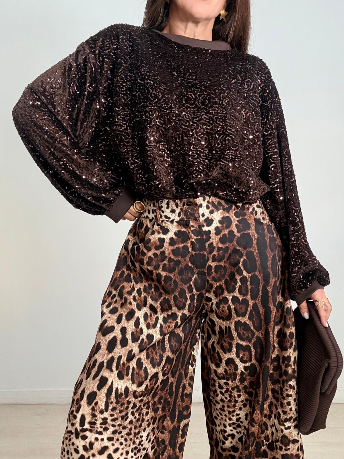 SUDADERA BÁSICA LENTEJUELAS