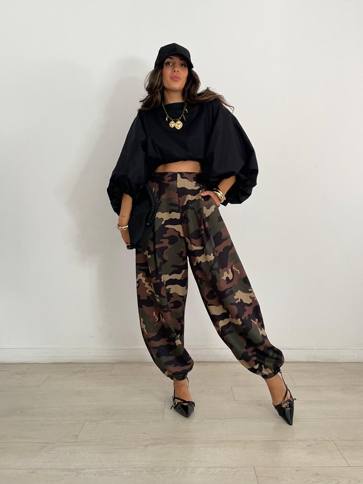 MAXI BLUSA CORTA VALERIA