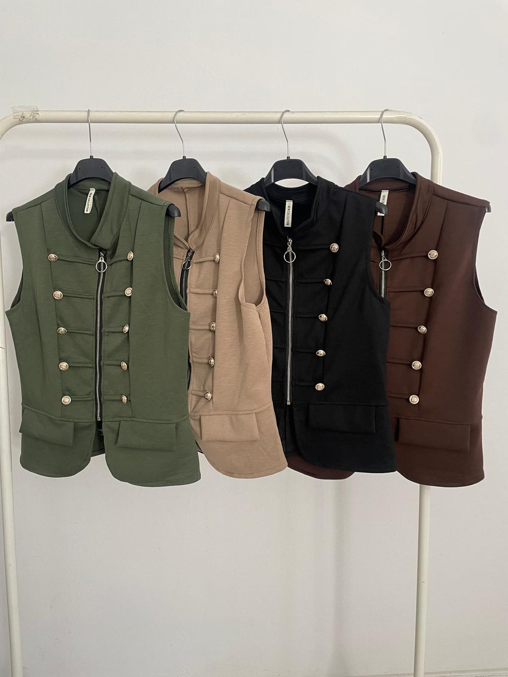 CHALECO SOLDIER CREMALLERA