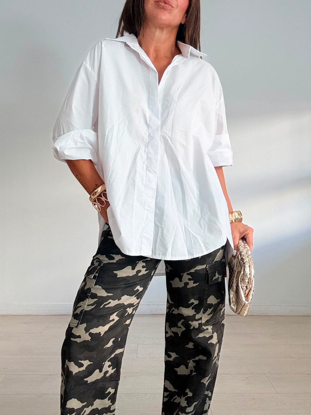 CAMISA LARGA BASICA