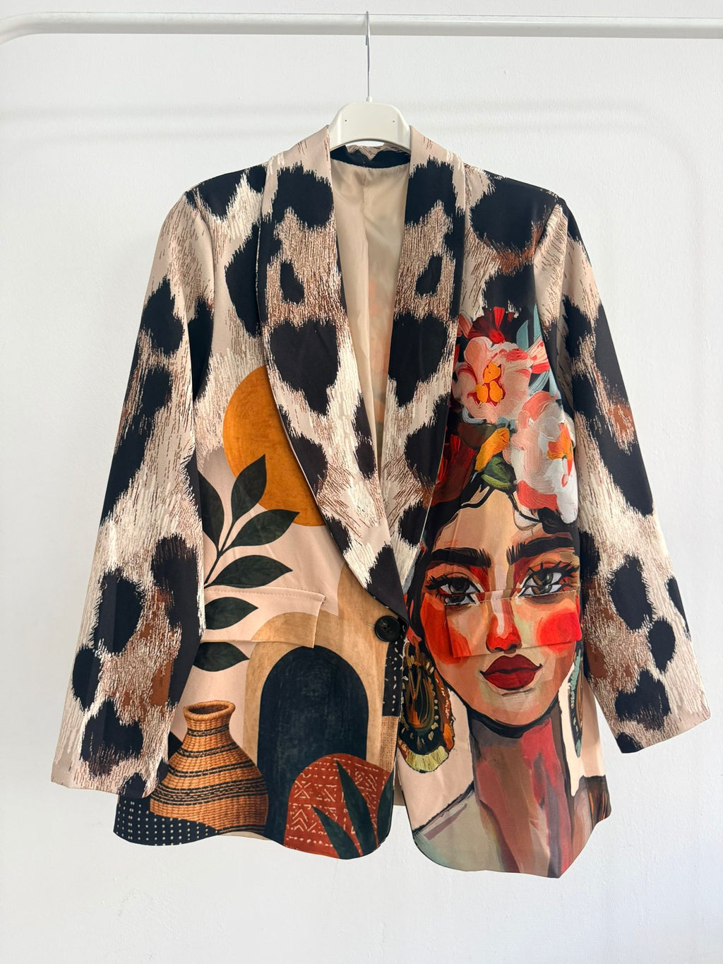 BLAZER GIRL FLOWERS