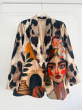 BLAZER GIRL FLOWERS