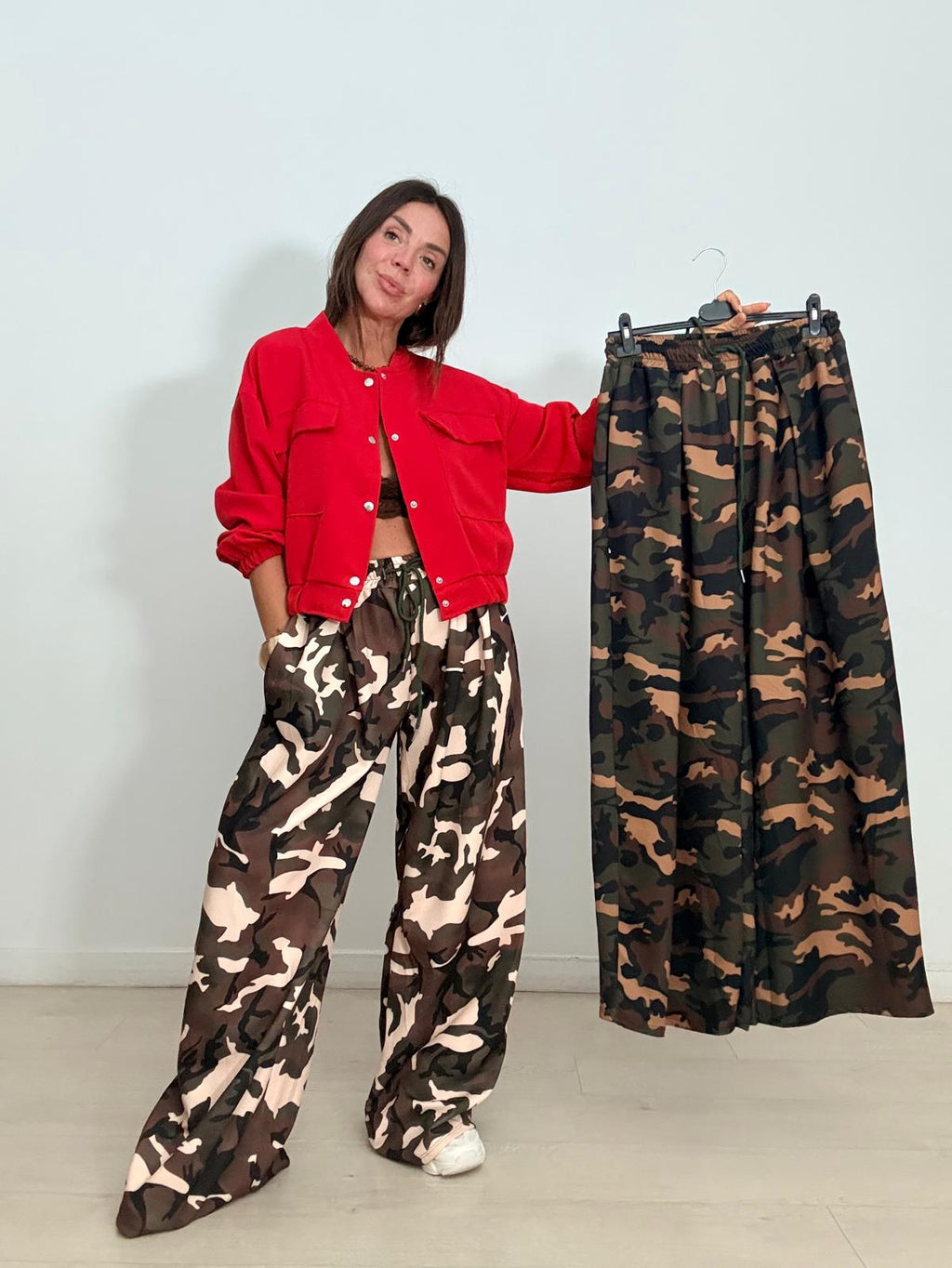 PANTALON ANCHO SPORT CAMUFLAJE