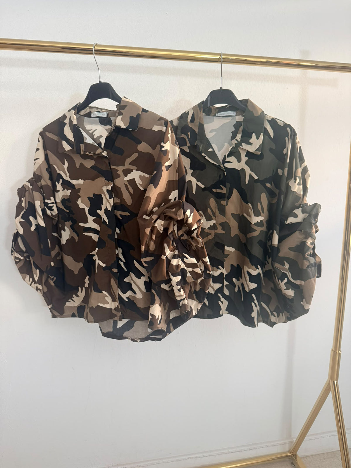 BLUSA  OVERSIZE CAMUFLAJE