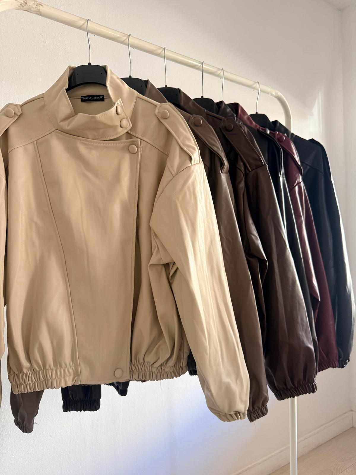 CHAQUETA POLIPIEL RITA