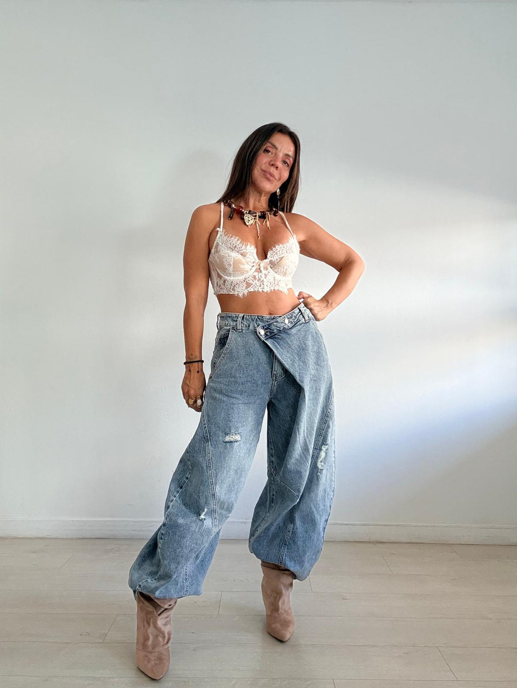 JEANS BALLOON DESGASTADOS