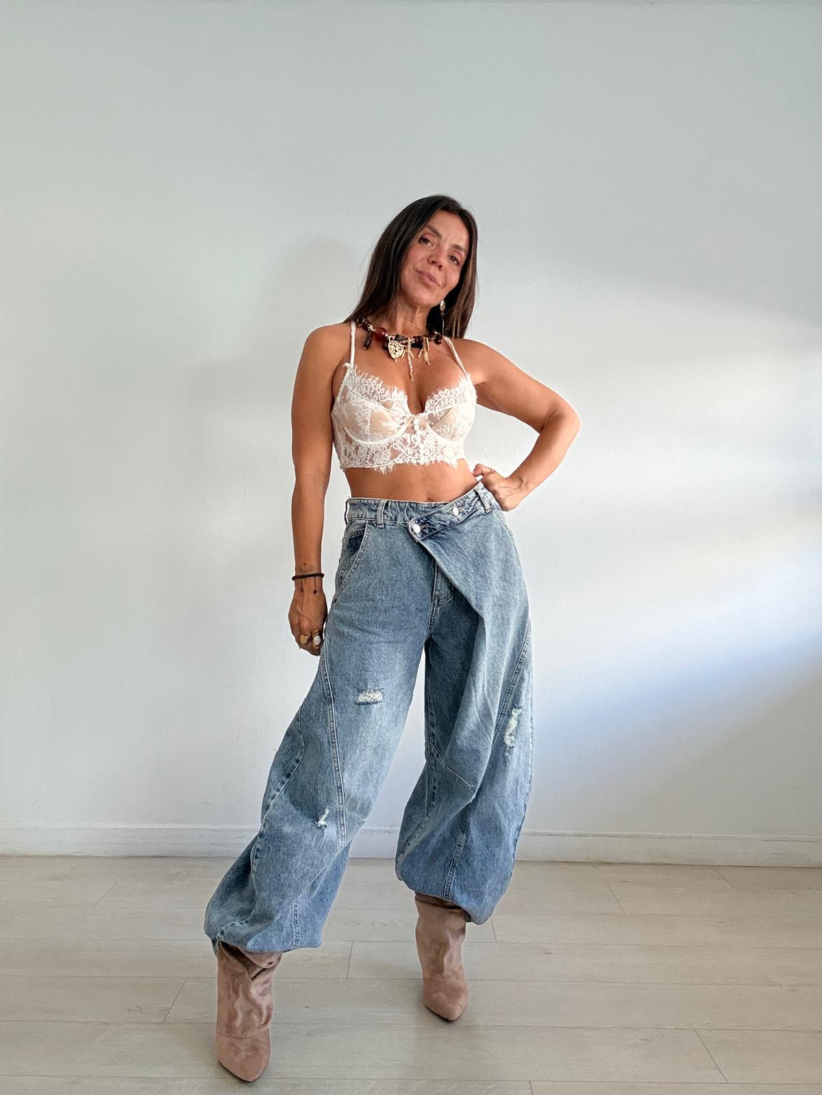 JEANS BALLOON DESGASTADOS