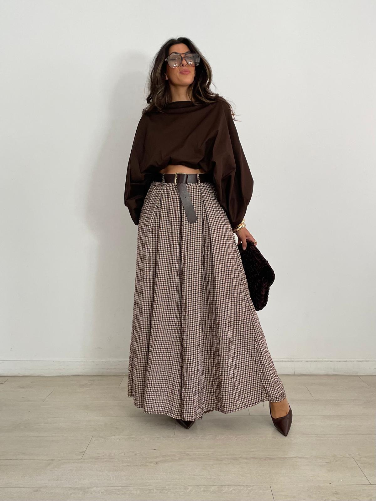 PANTALON+CINTURON VICHY