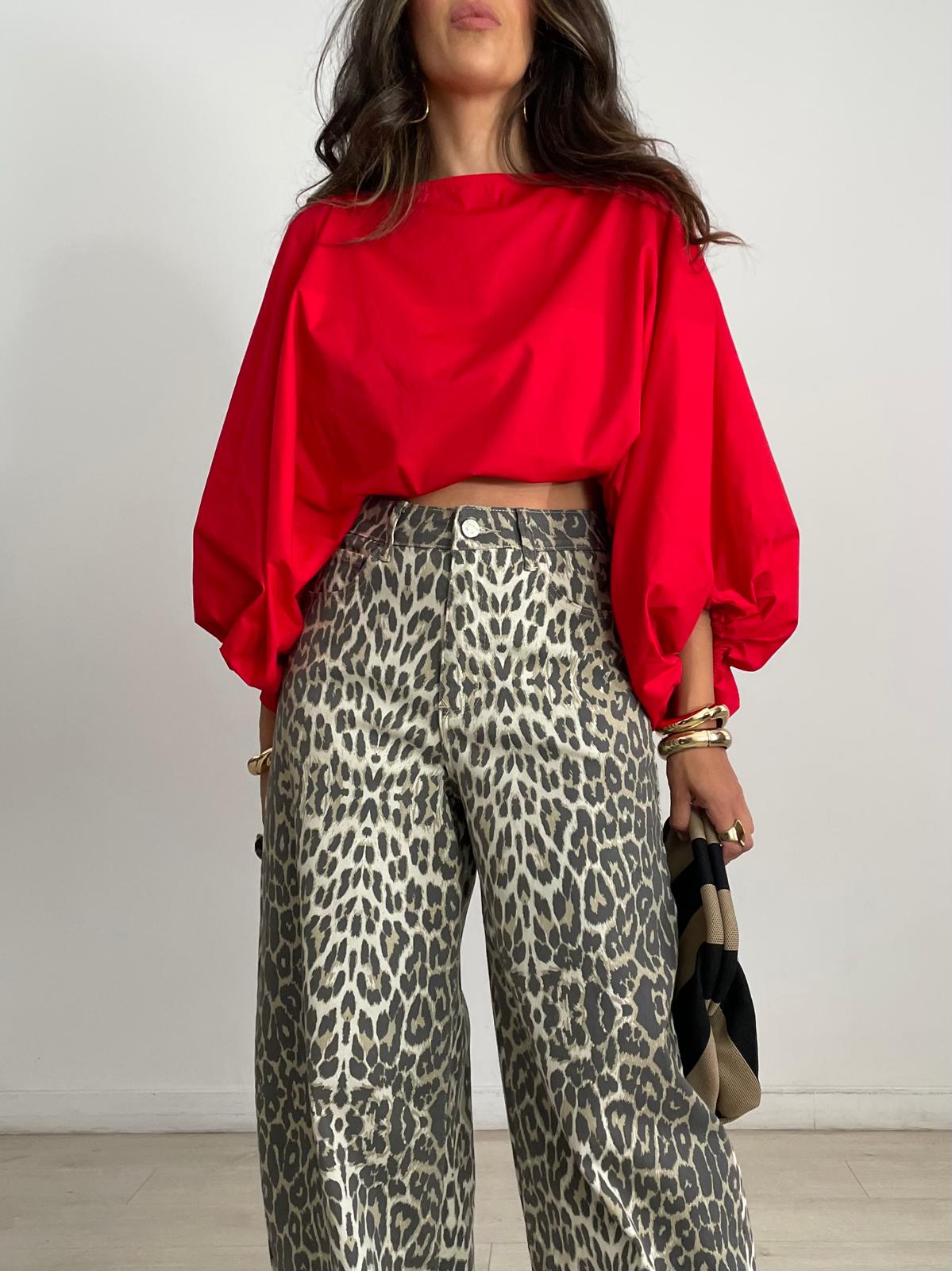 MAXI BLUSA CORTA VALERIA