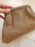 BOLSO CLUTCH GOLDEN BRILLO