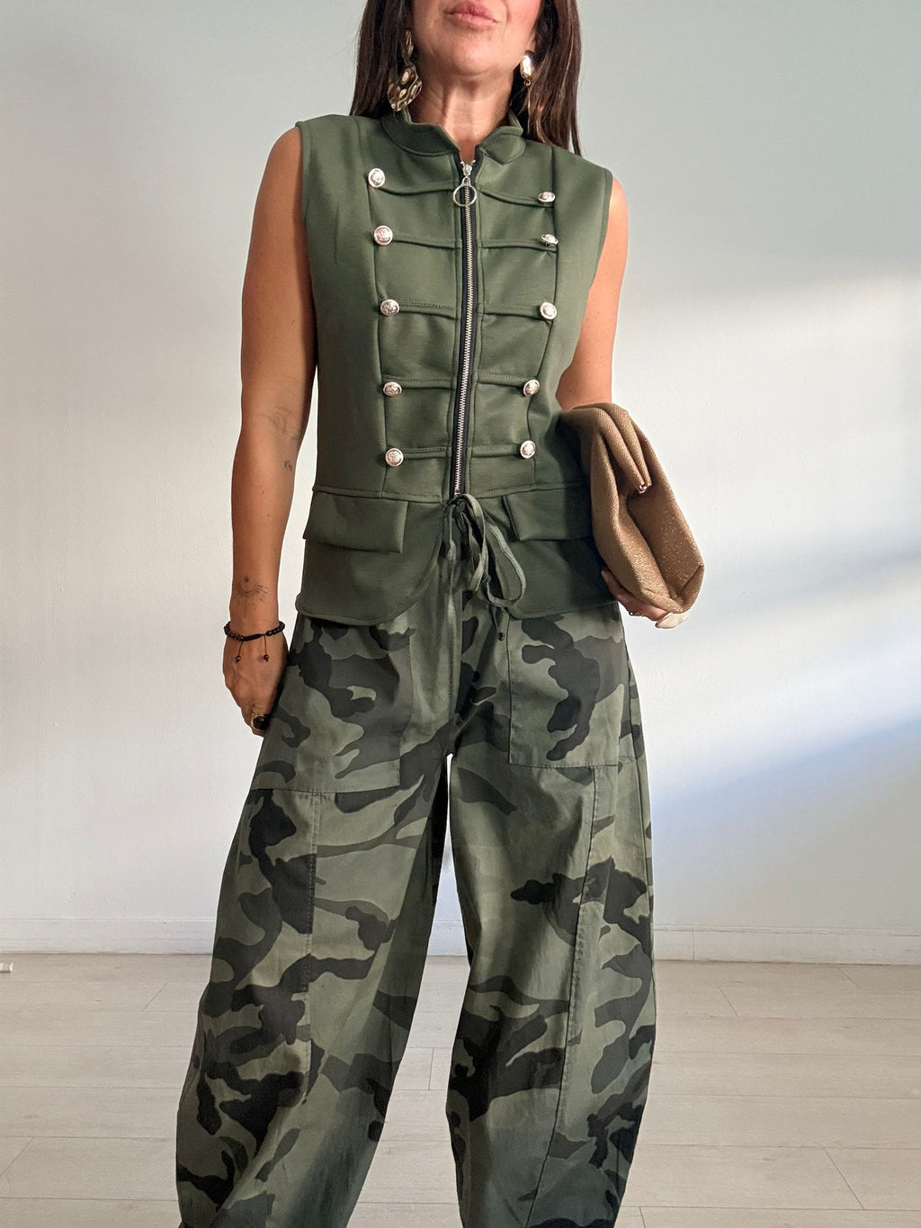 PANTALON BALLOON MILITAR