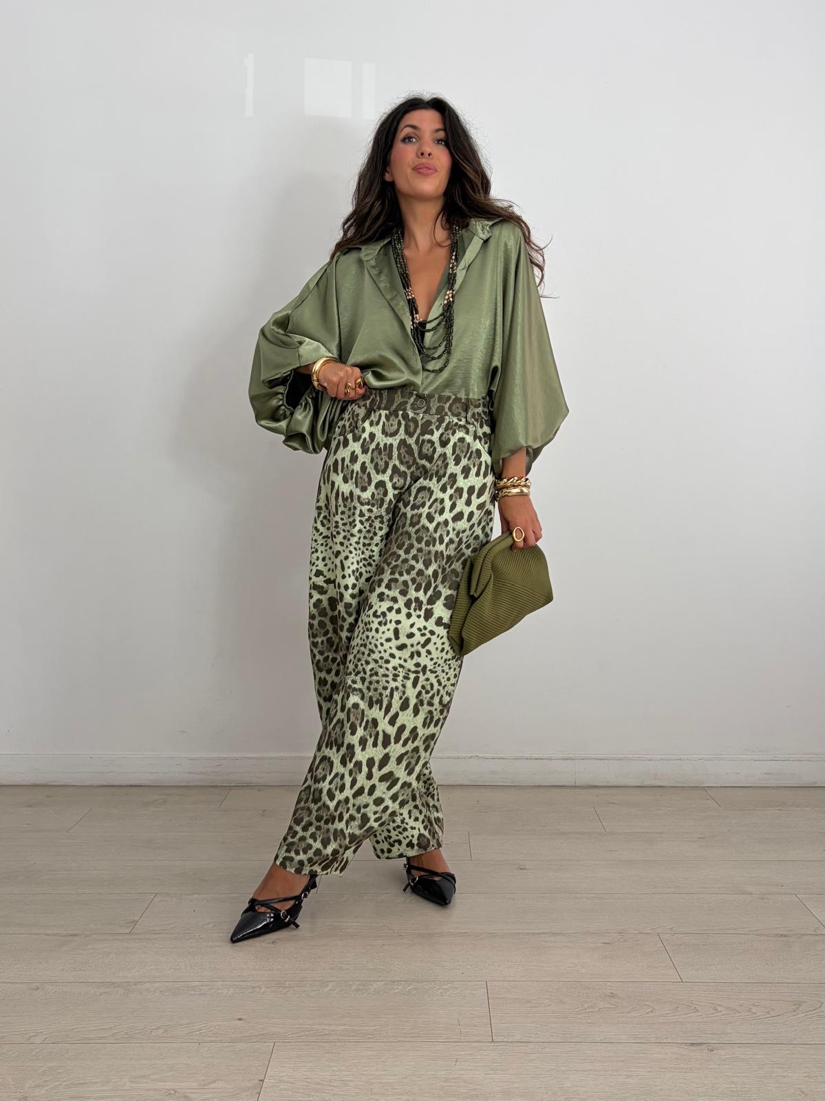 BLUSA OVERSIZE SATÉN