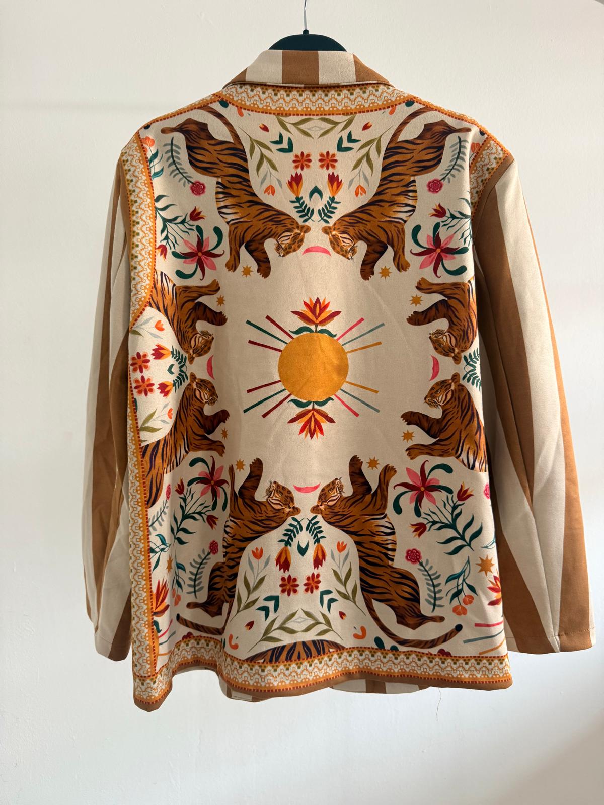 BLAZER ANTELINA RAYAS LIMONES