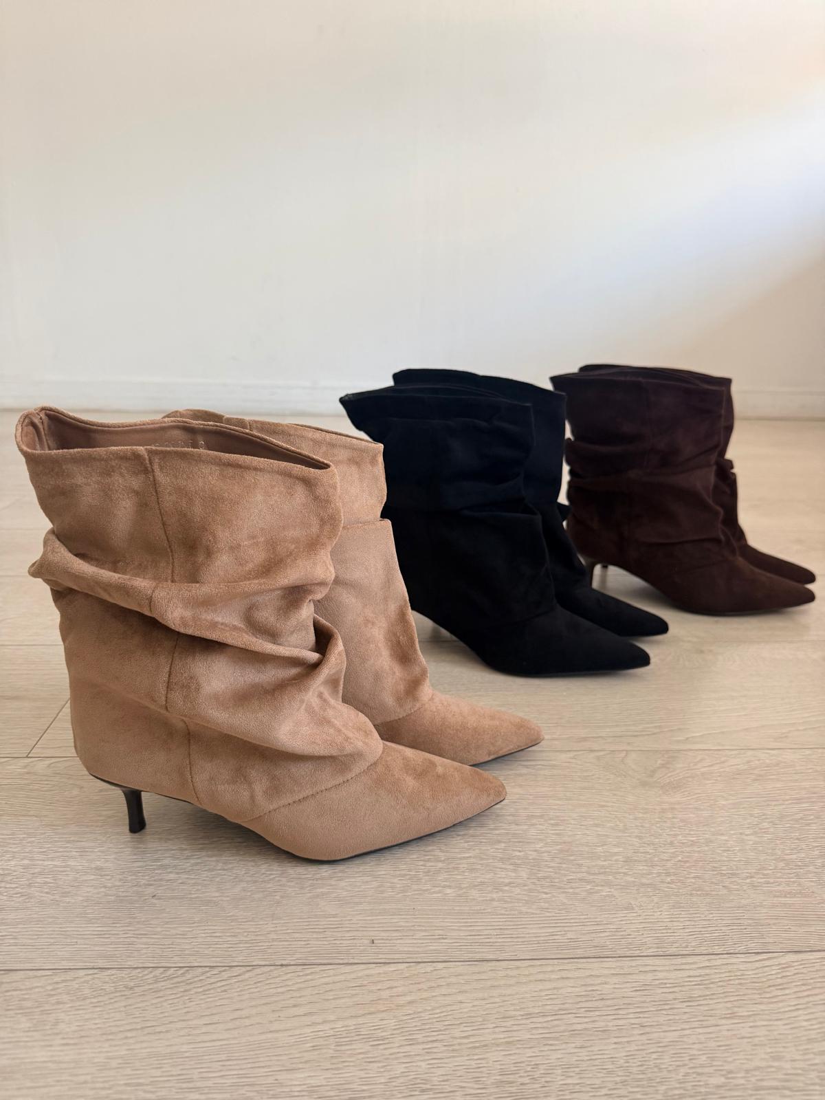BOTIN ANTELINA FRUNCIDO