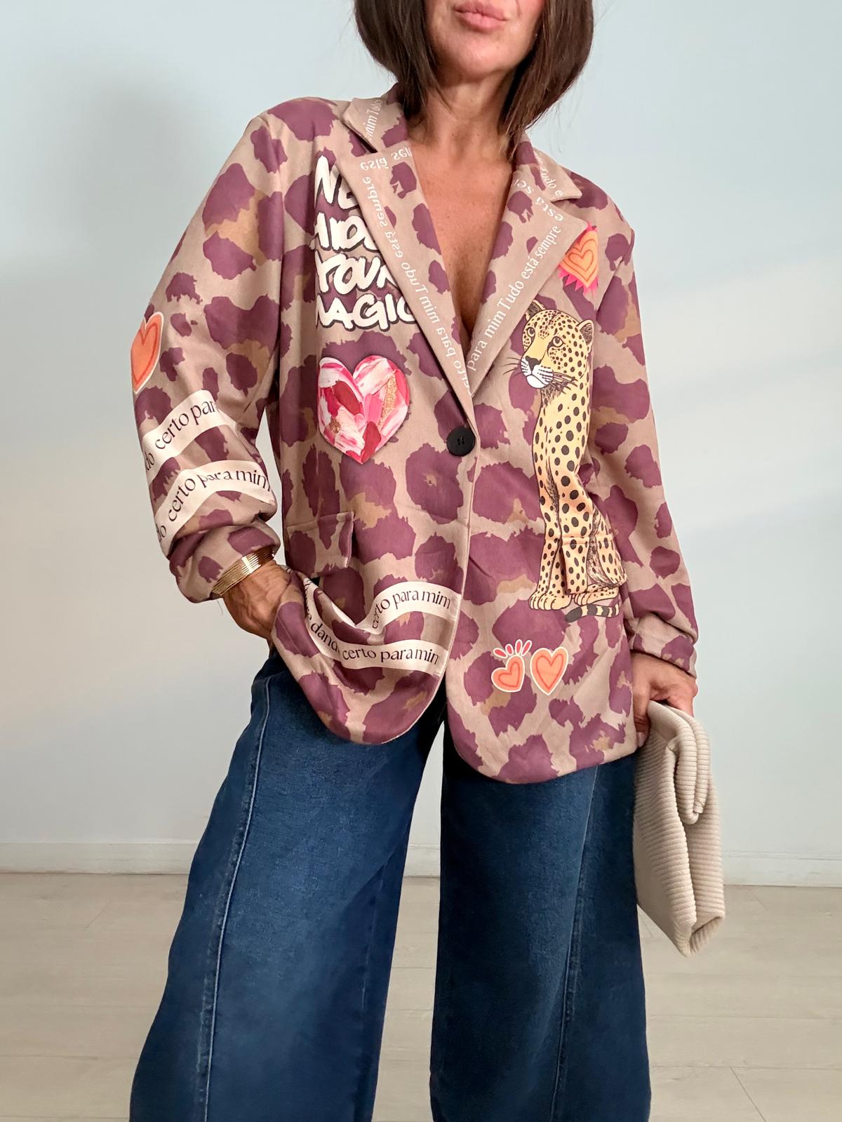 BLAZER ANTELINA TIGRE ESPALDA