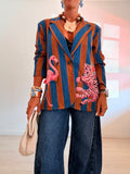 BLAZER ANTELINA RAYAS TIGRE+ FLAMENCO